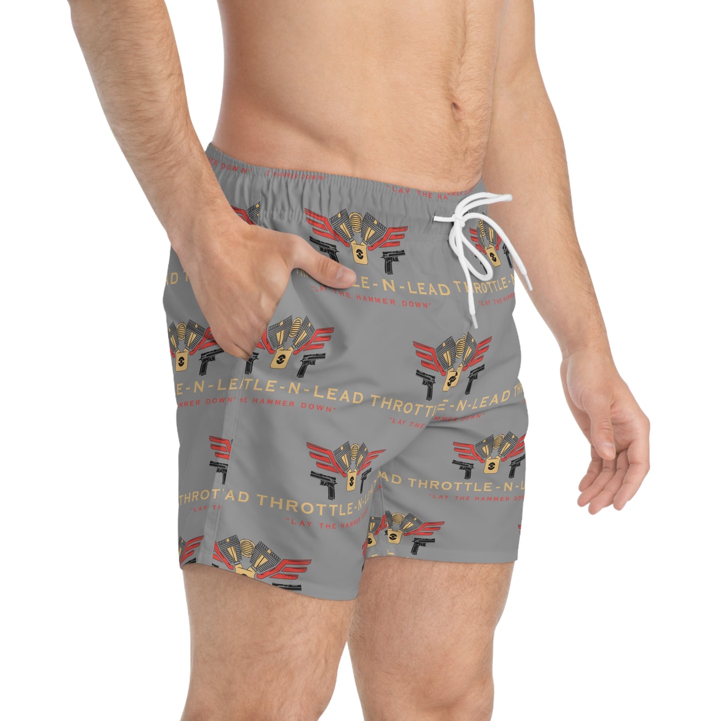 Throttle N Lead Swim Trunks
