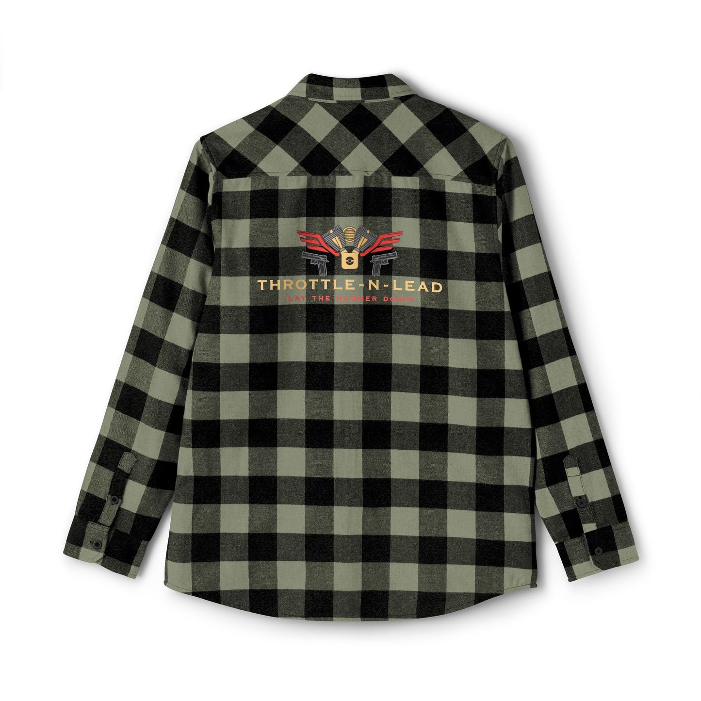 Throttle N Lead Unisex Flannel Shirt