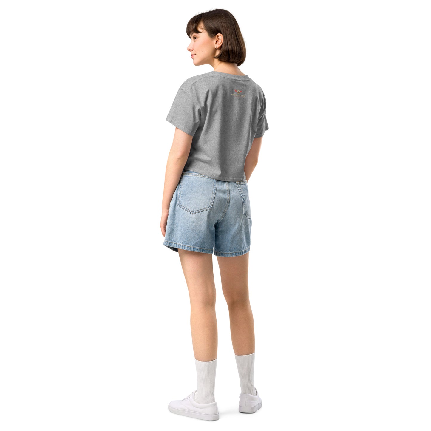 Throttle-N-Lead Women's Busch Crop T