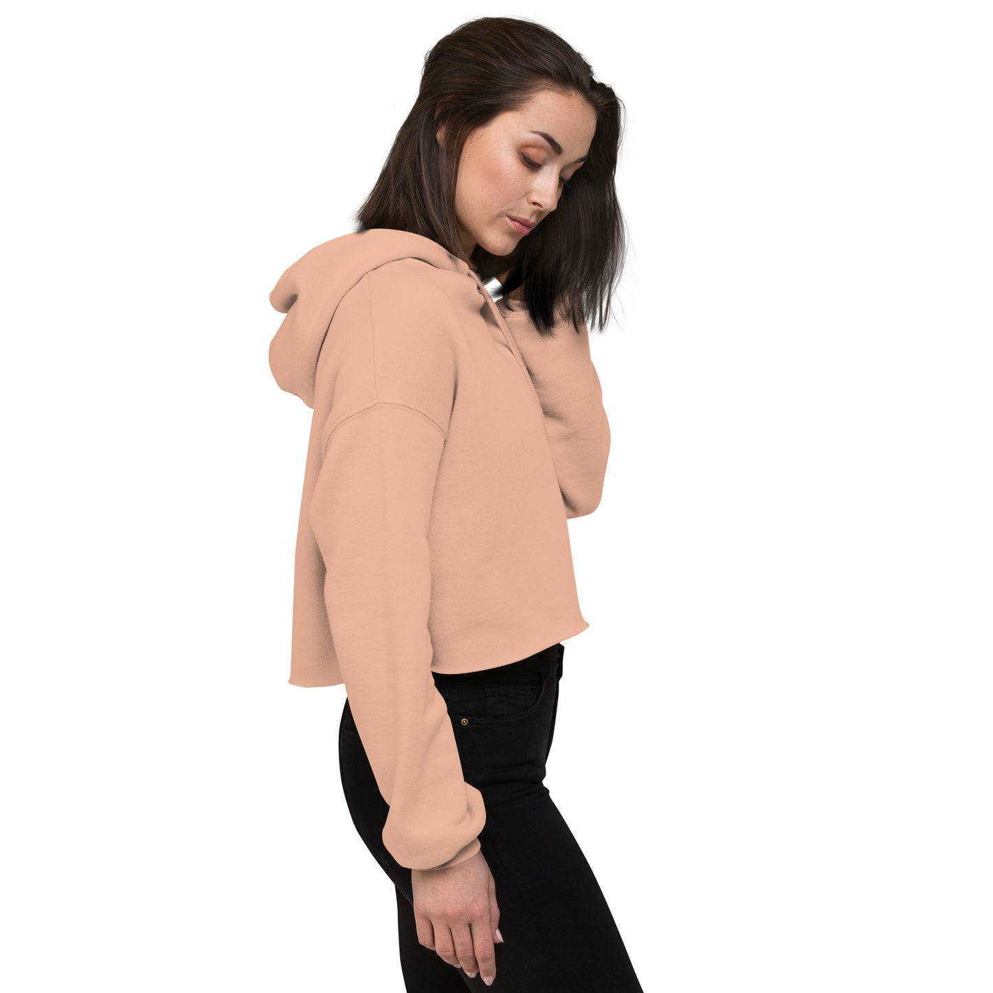 Throttle-N-Lead HFD women's crop hoodie