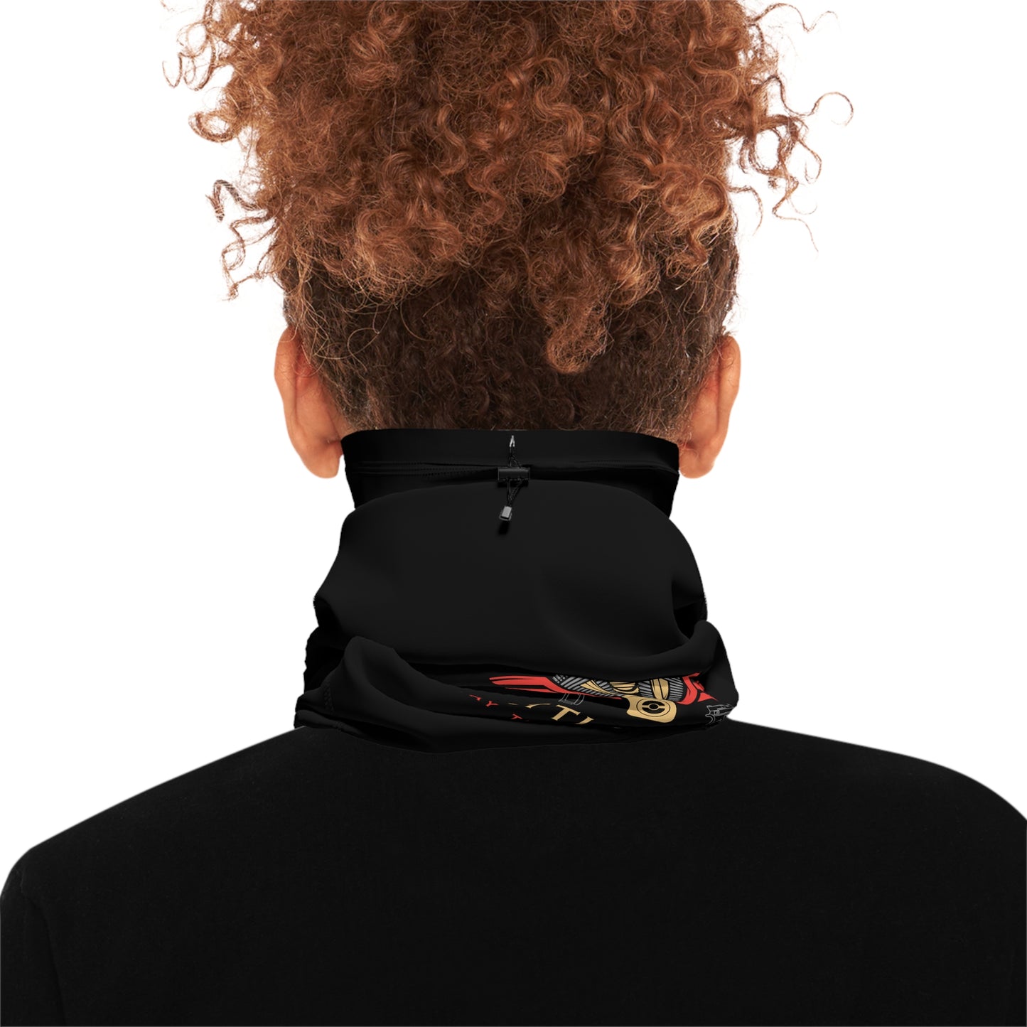 Throttle-N-Lead Riding Neck Gaiter With Drawstring