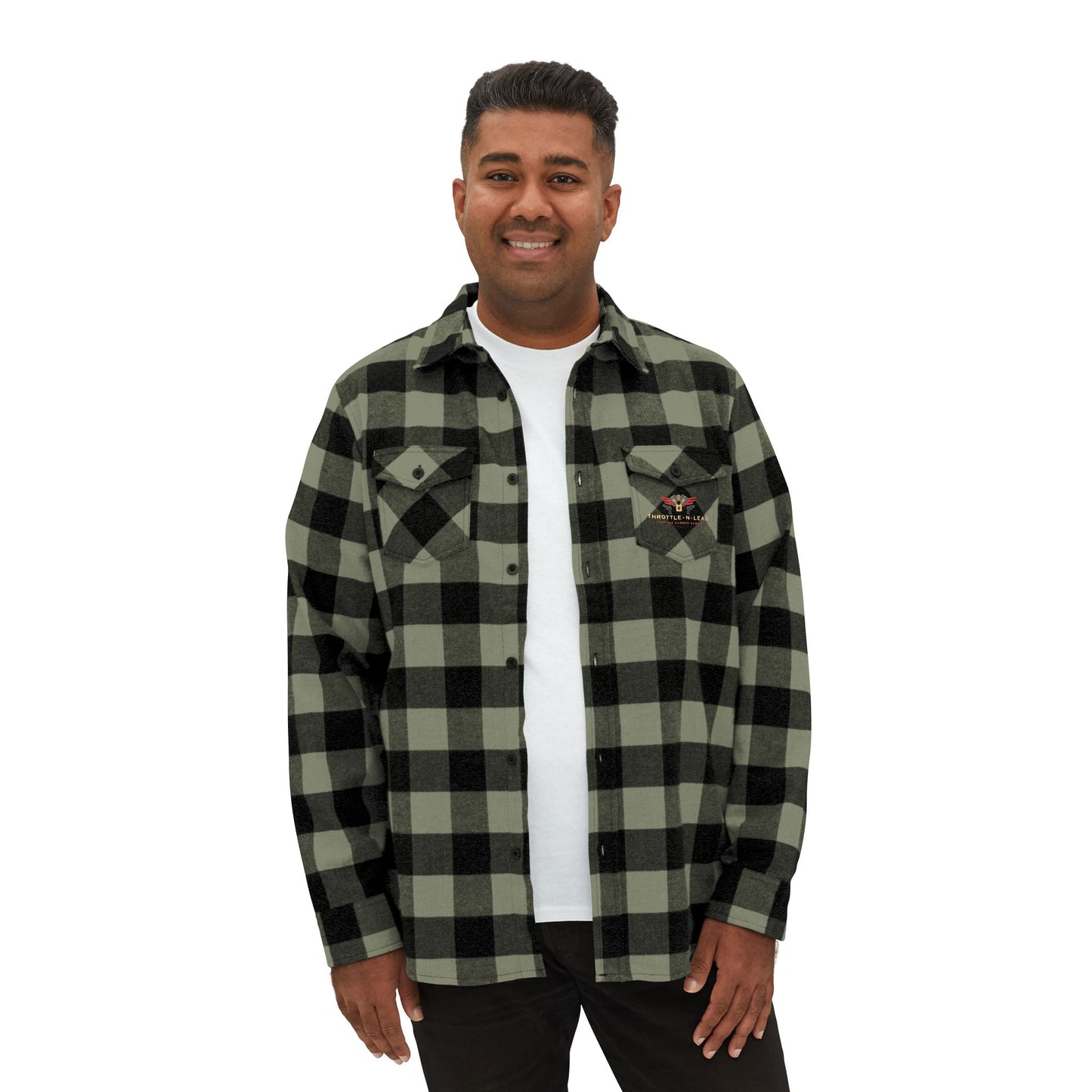 Throttle N Lead Unisex Flannel Shirt