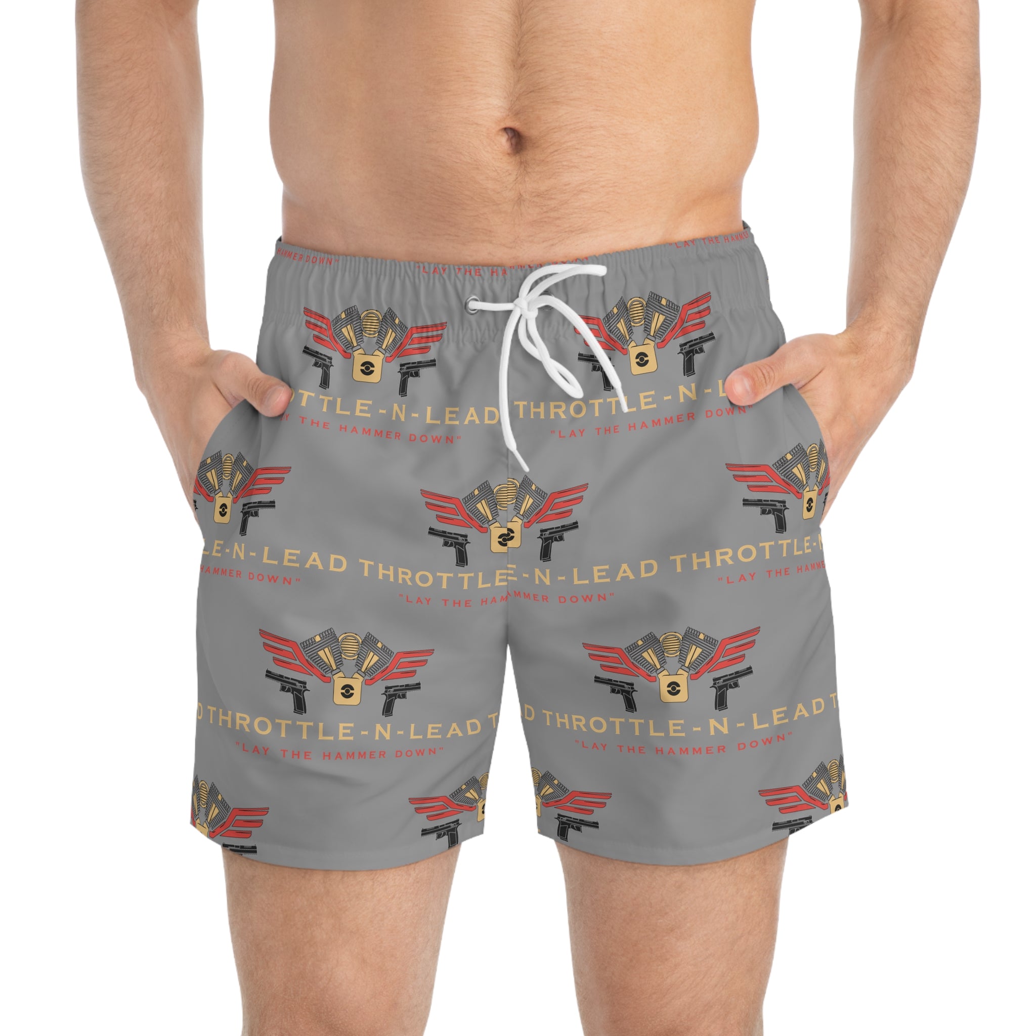 Throttle N Lead Swim Trunks