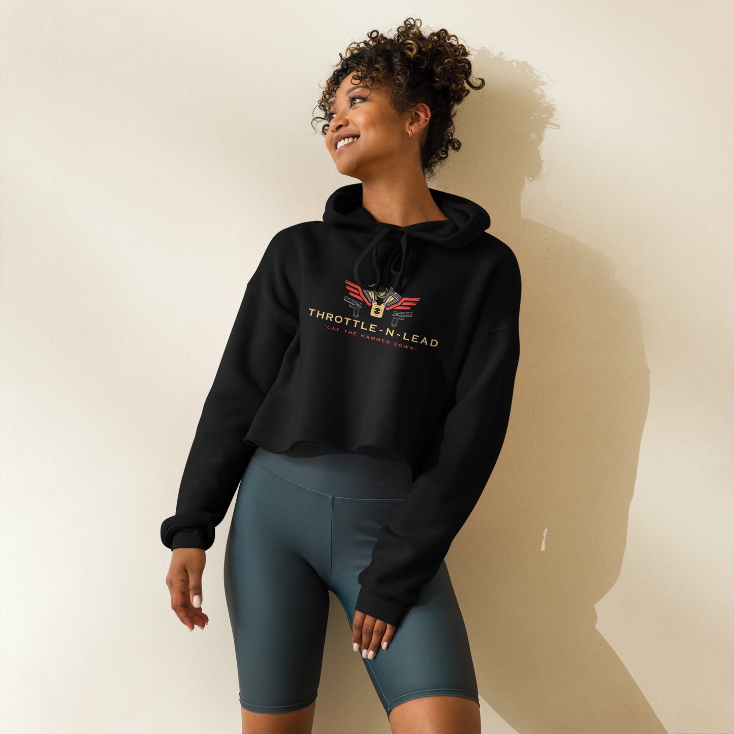 Throttle-N-Lead Women's OG Crop Hoodie